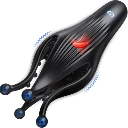 Male Sex Toy Penis Vibrator -  Male Masturbator Sex Toys for Men Stroker with 10 Licking & Vibrating for Glans Nipple 360° Wrapped Stimulation, Tentacle Vibrator Adult Toy Mens Sex Toys