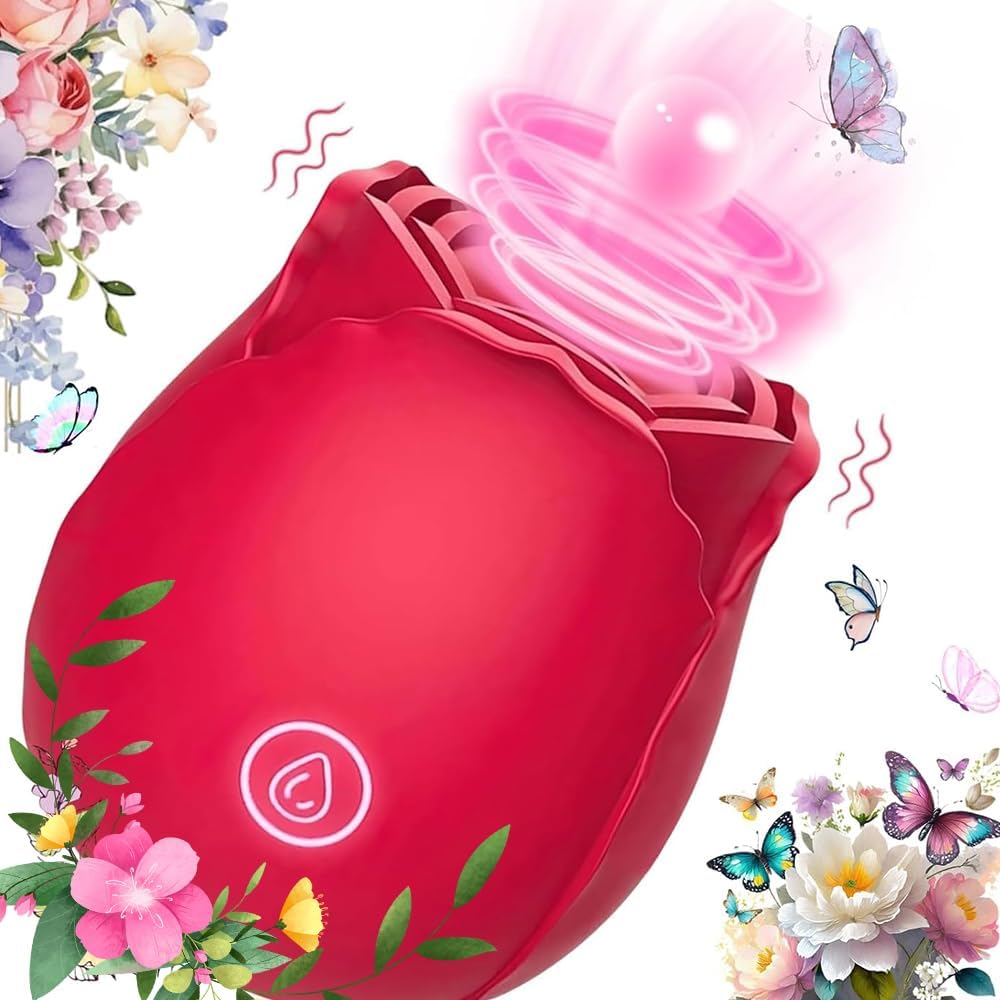 Rose Toy Rose Sex Toys Clit Sucker Sex Adult Toys Vibrator Dildo for Women Automatic Electric Machine